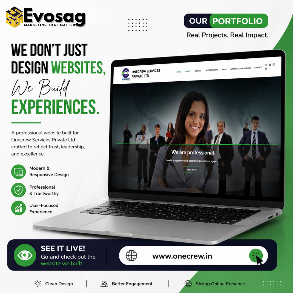 OneCrew Services website project